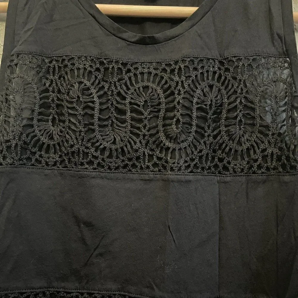 J. Crew Black Sleeveless Blouse